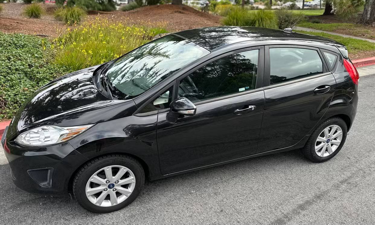 Ford Fiesta 2013 hatchback rental Santa Cruz Capitola