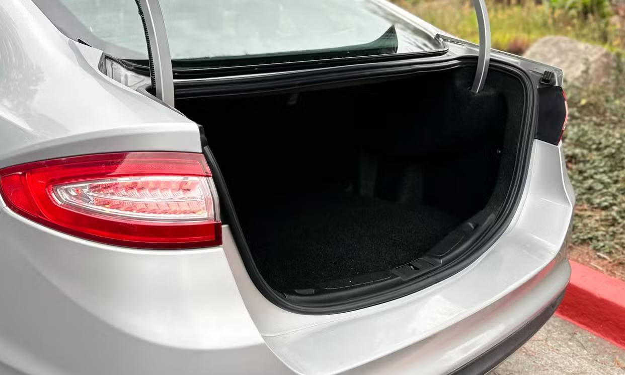 Ford Fusion 2013 rental sedan photo Santa Cruz California